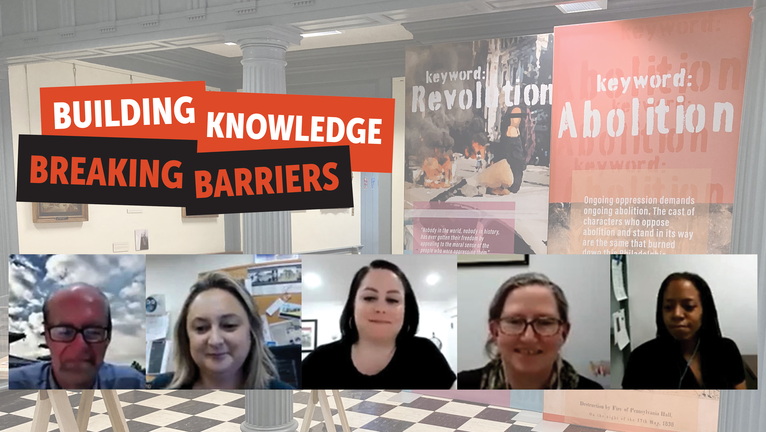 Past PHS LIVE Building Knowledge and Breaking Barriers Presbyterian Historical Society